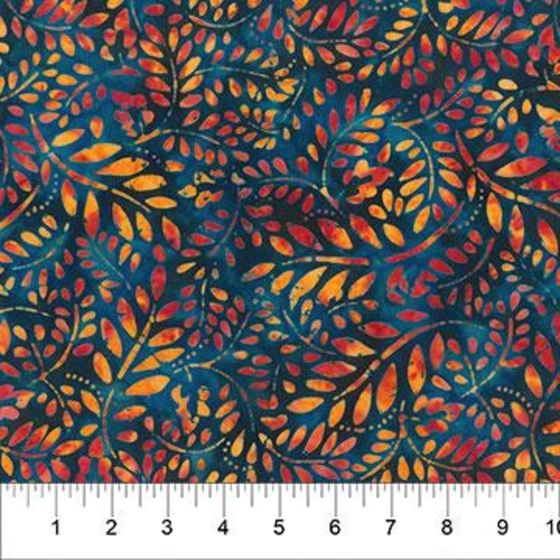 Tuscan Terrace Background Leaves Got the Blues