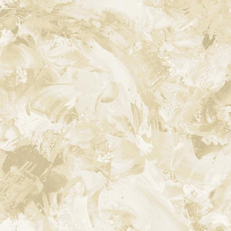 108″ Wide Paint Splash Ecru