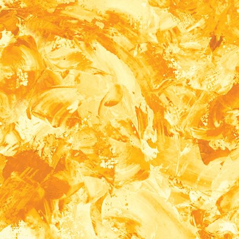 108″ Wide Paint Splash Marigold