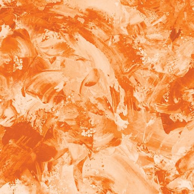 108″ Wide Paint Splash Orange