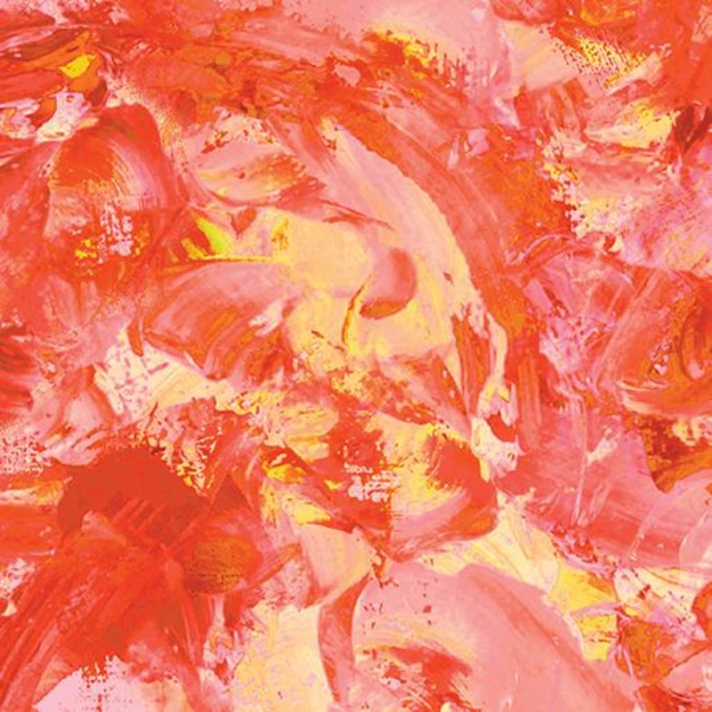 108″ Wide Paint Splash Sunset