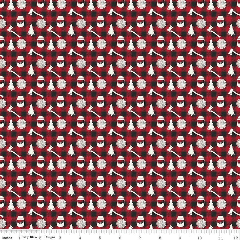 Woodsman Lumberjack Plaid Red/Black
