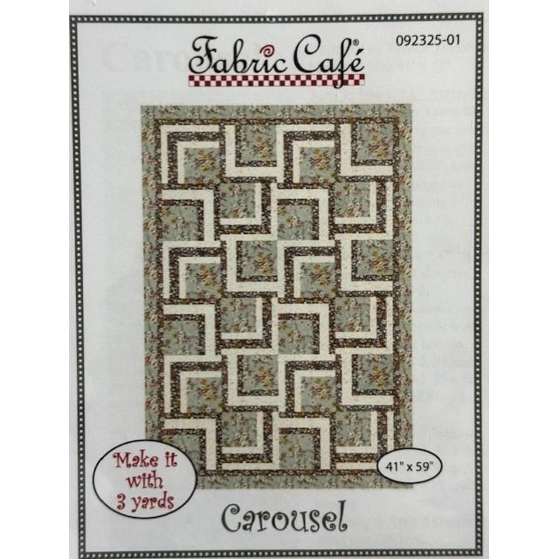 Carousel 3-Yard Quilt Pattern