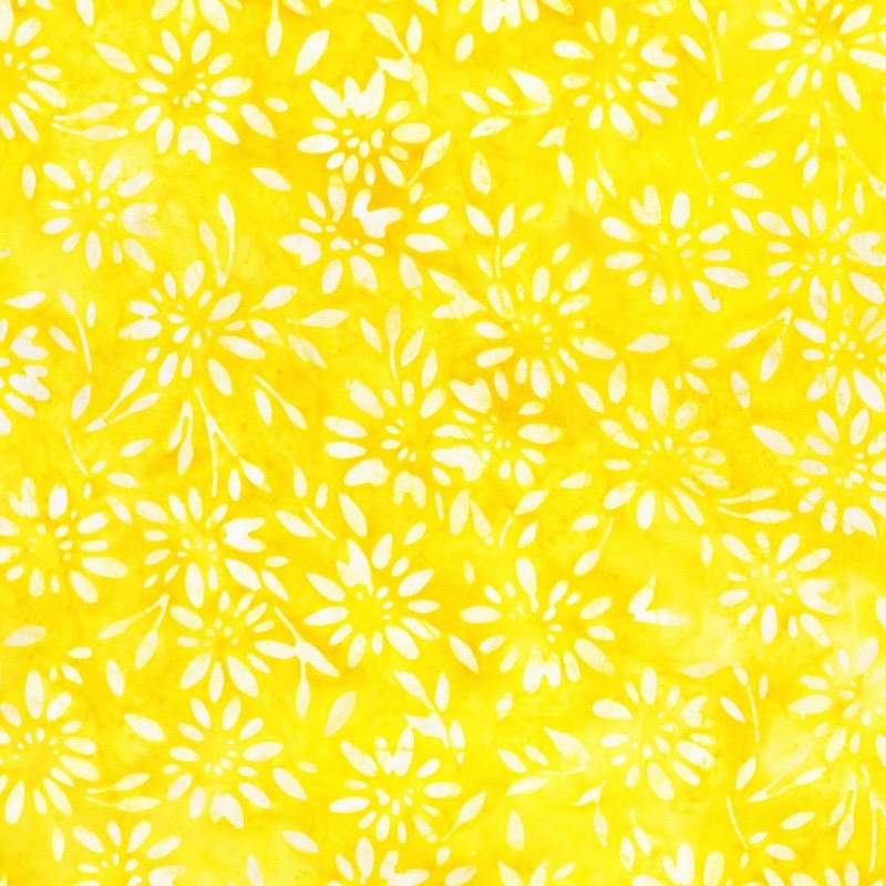 Artisan Batiks: Bees and Flowers Sunshine