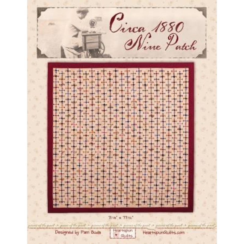 Circa 1880 Nine Patch Quilt Pattern