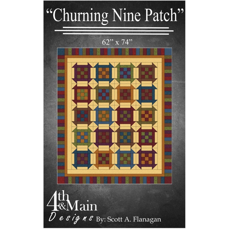 Churning 9-Patch Pattern