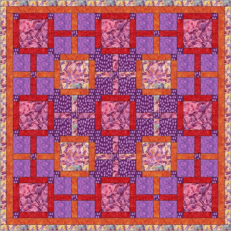 Backroads Quilt Pattern PDF Digital Download