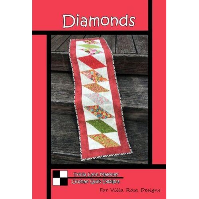 Diamonds Table Runner Pattern