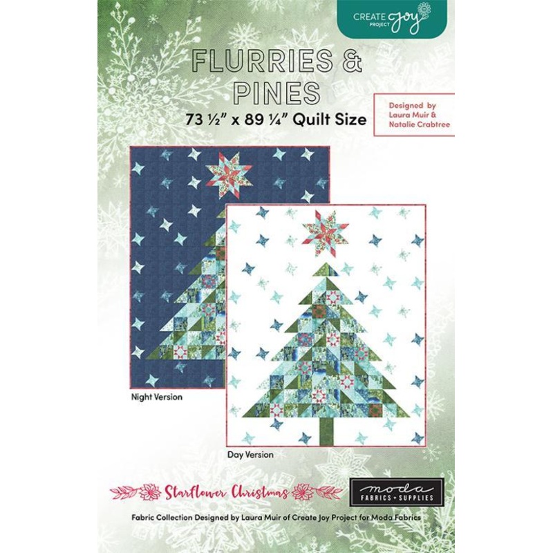 Flurries & Pines Pattern