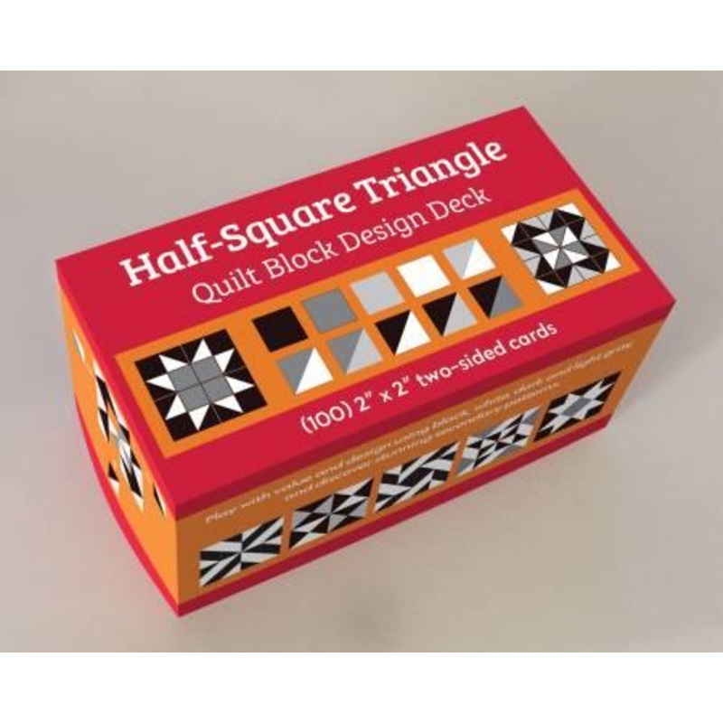 Half-Square Triangle Quilt Block Design Deck