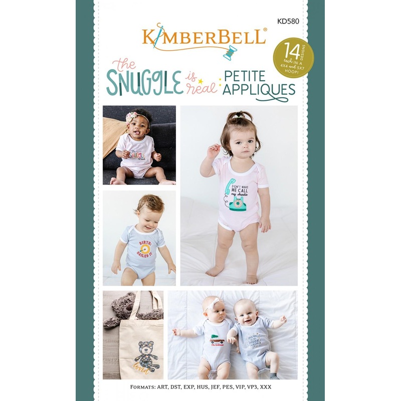 Kimberbell The Snuggle is Real Petite Appliques