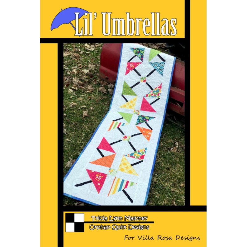Lil’ Umbrellas Table Runner Pattern