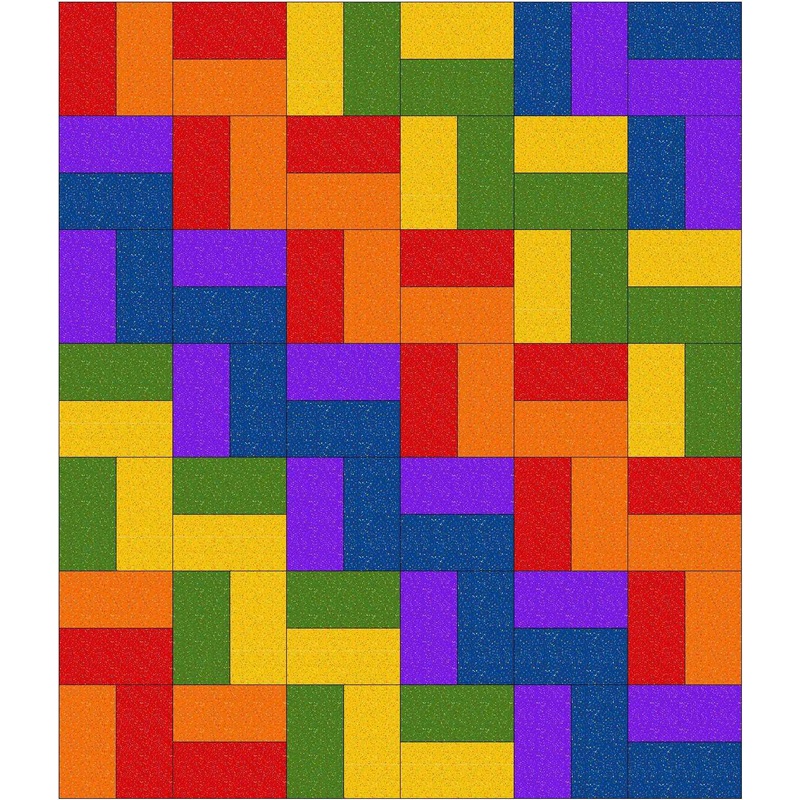 Stepping Up Quilt Pattern PDF Digital Download