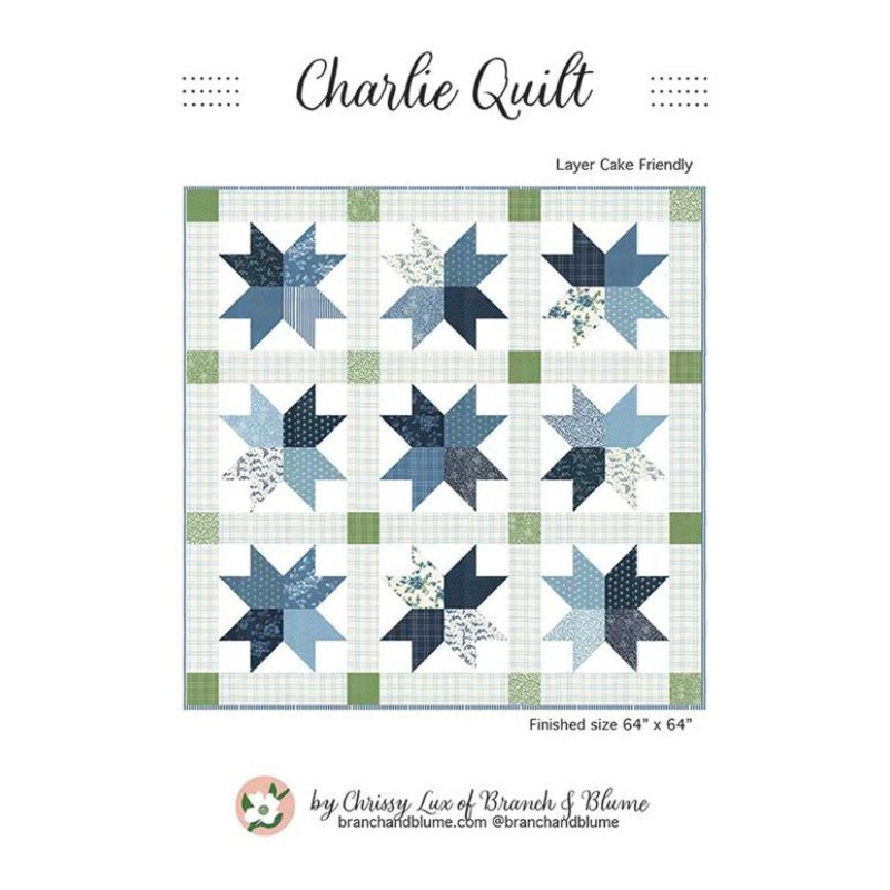 Charlie Quilt Pattern by Branch & Bloom