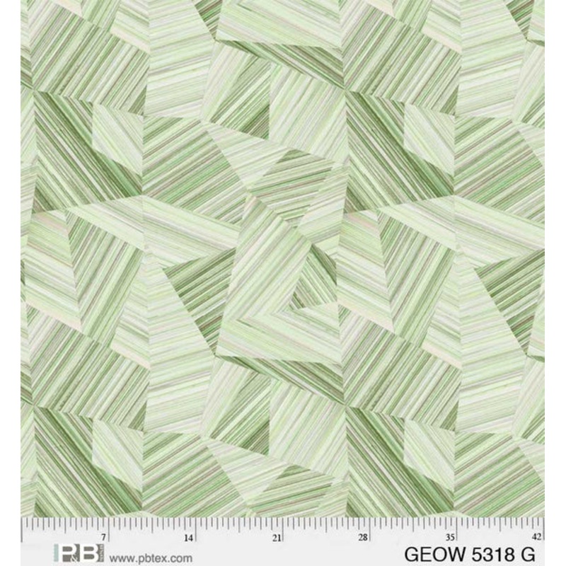 108″ Wide Geode Green