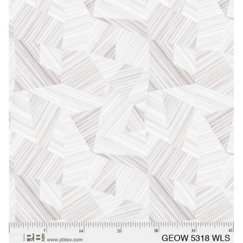 108″ Wide Geode White