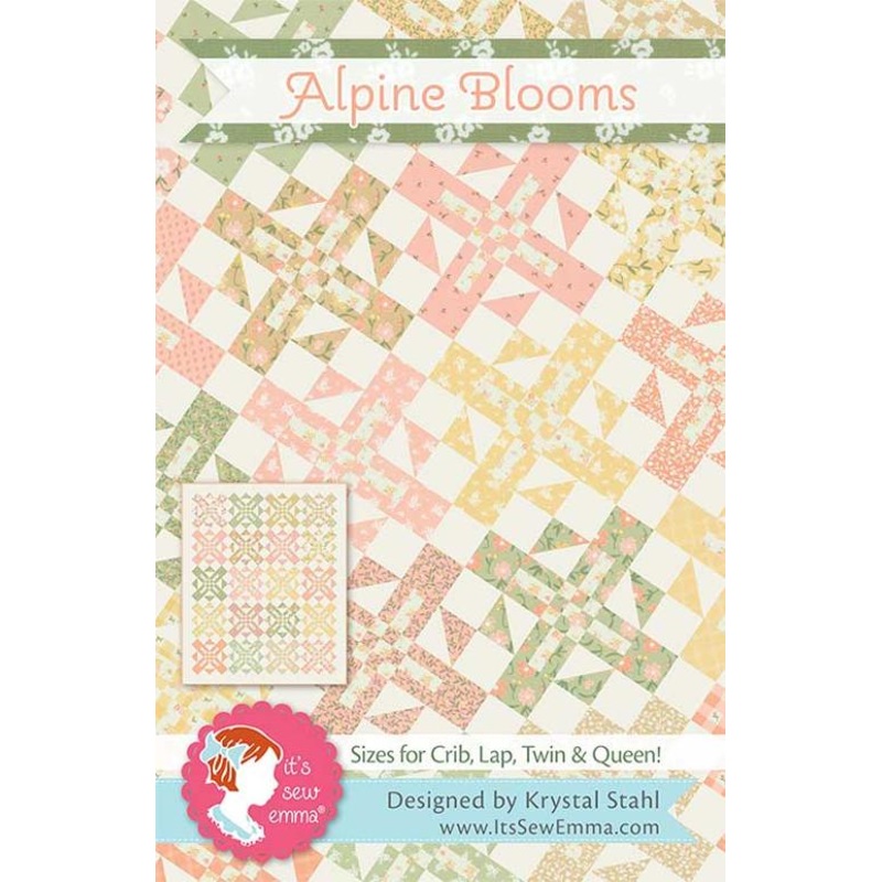 Alpine Blooms Pattern by It’s Sew Emma