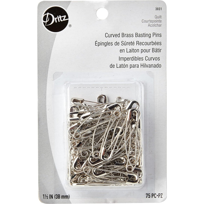 Curved Basting Pins Size 2