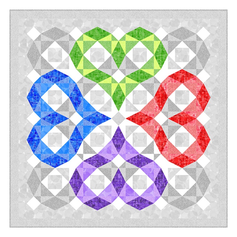 Tonal Trios Heartwaves Pattern