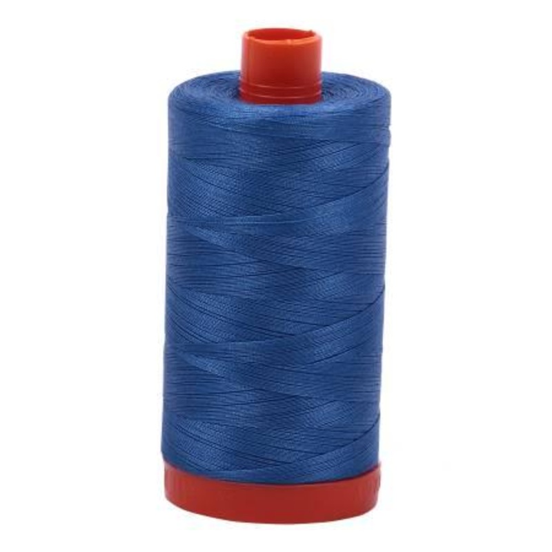 6738 Aurifil 100% Cotton 50wt Peacock Blue
