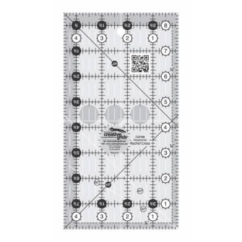 Creative Grids Ruler 4 1/2 X 8 1/2″ CGR48