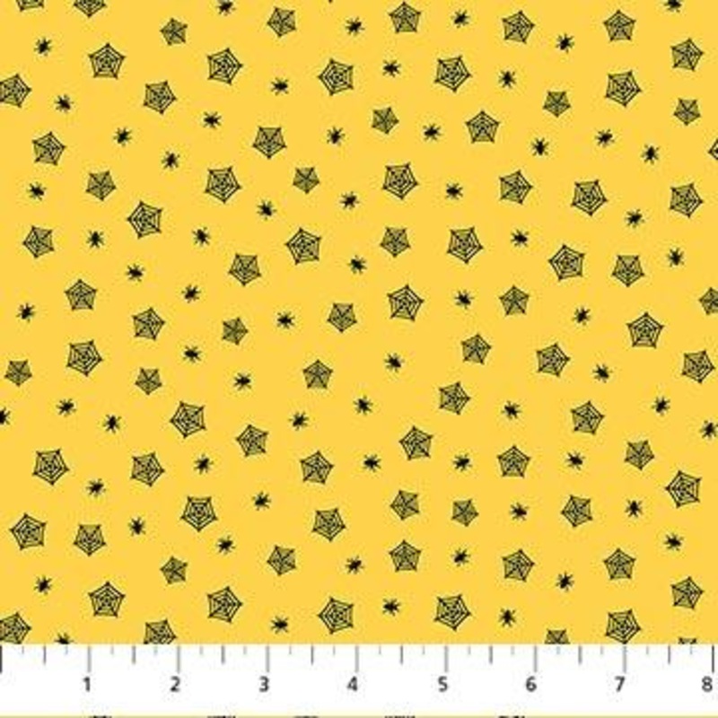 Trick Or Treat Spiders Yellow
