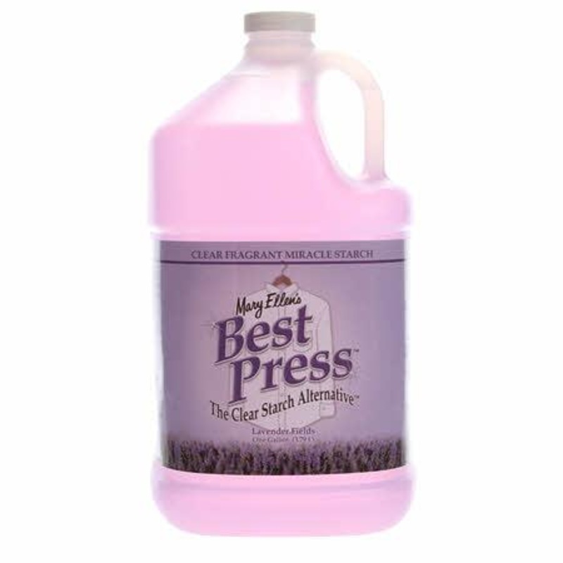Best Press Spray Starch Lavender Fields Gallon Refill Size