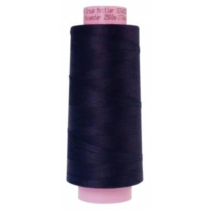 0825 Mettler 100% Polyester 50wt Navy