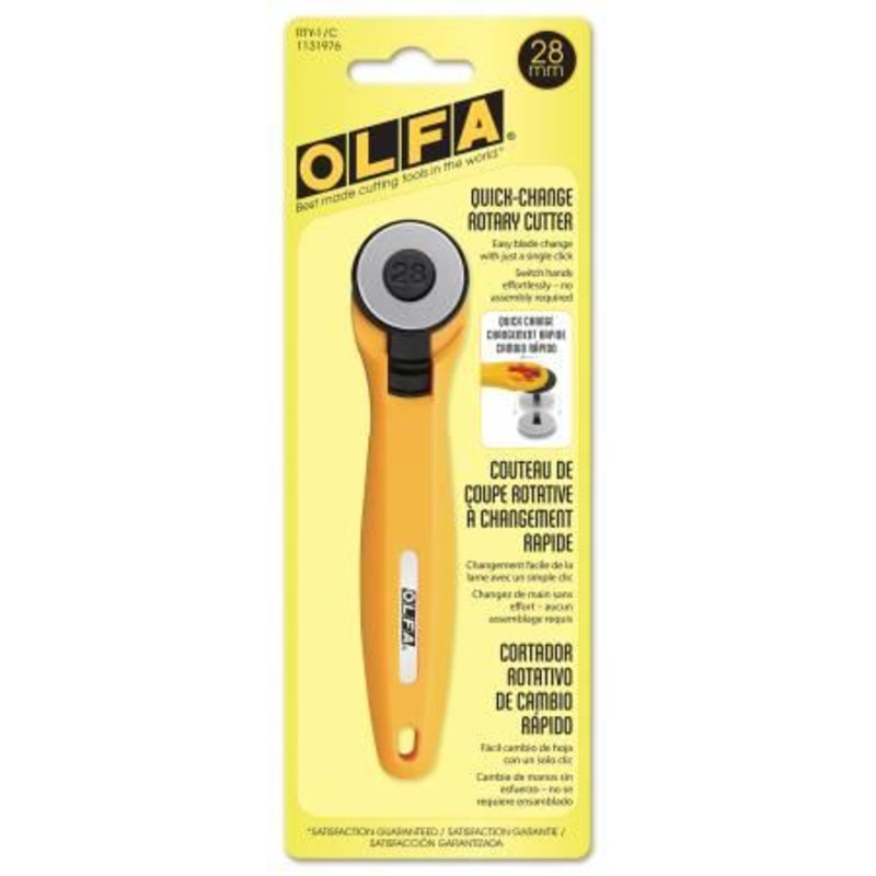 Quick Blade Change Rotary Cutter 28mm RTY1C