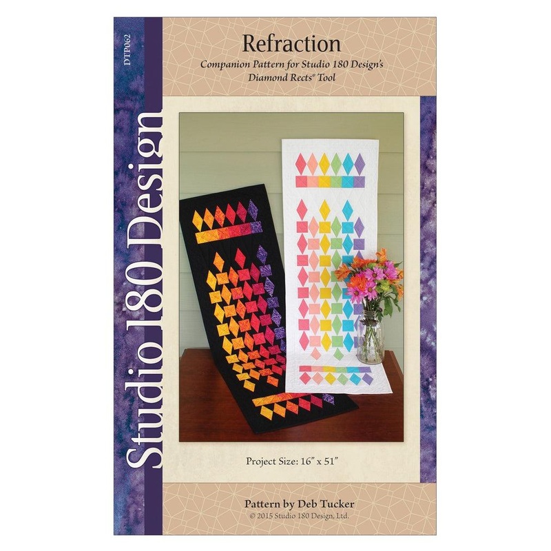 Refraction Table Runner Pattern