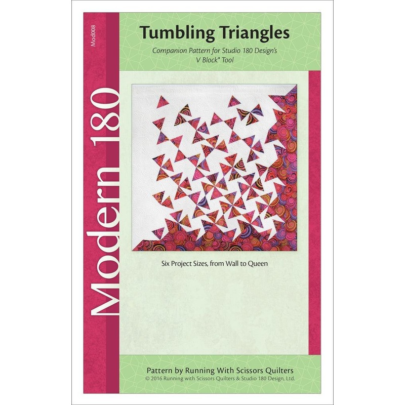 Tumbling Triangles Quilt Pattern