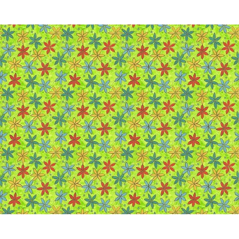 Up Up & Away Paper Flowers Green