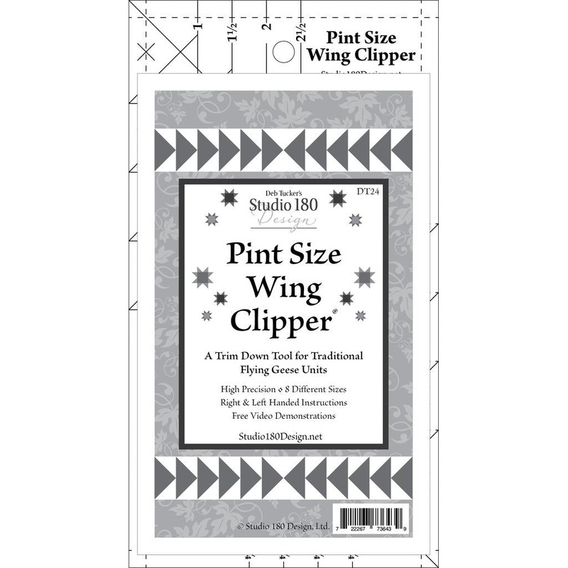 Pint Size Wing Clipper Ruler