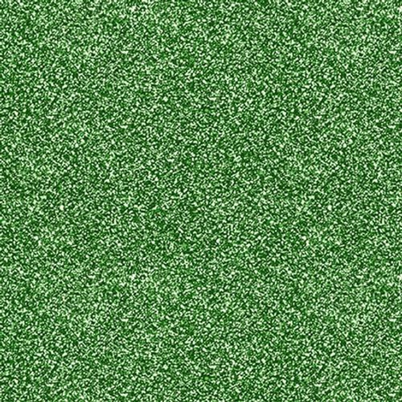 Twinkle Green Printed Glitter
