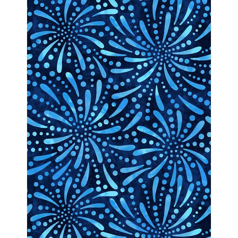 108″ Wide Fireworks Navy