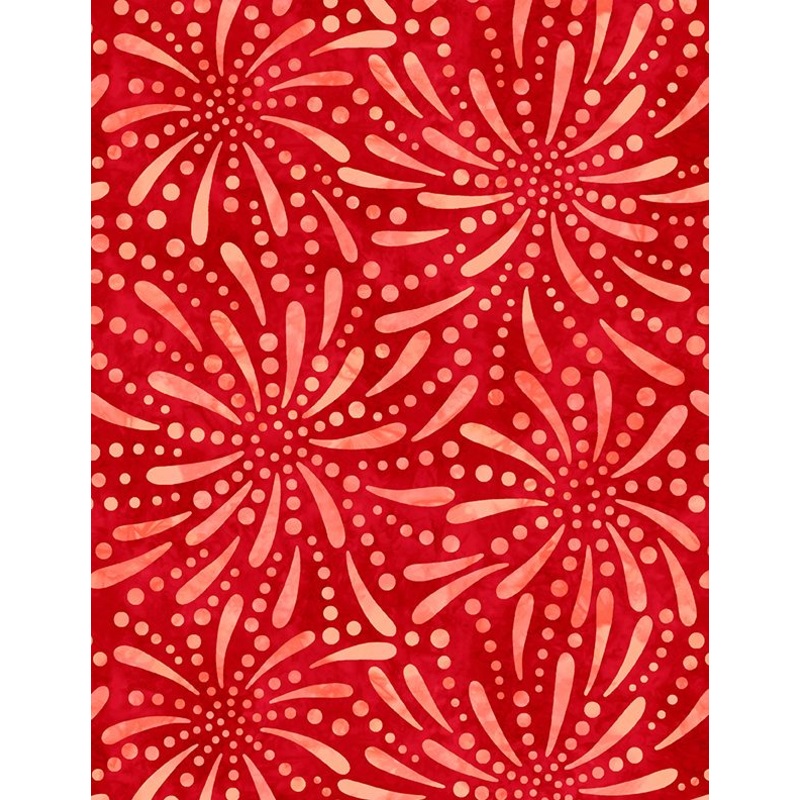 108″ Wide Fireworks Red