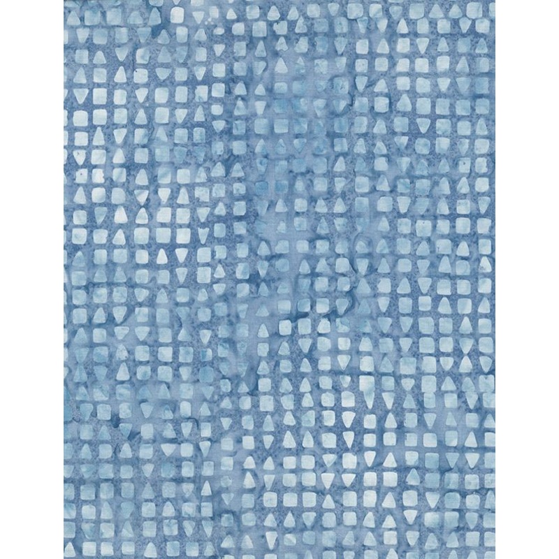 Violet Crush Squares & Triangles Light Blue