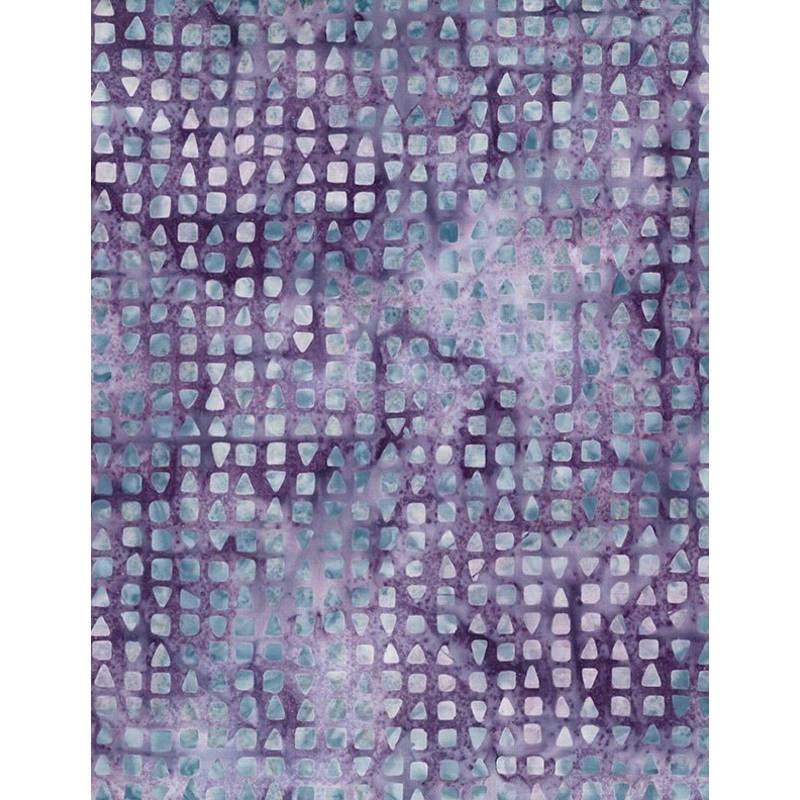 Violet Crush Squares & Triangles Purple/Blue