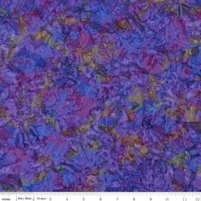108″ Wide Expressions Batik Purple