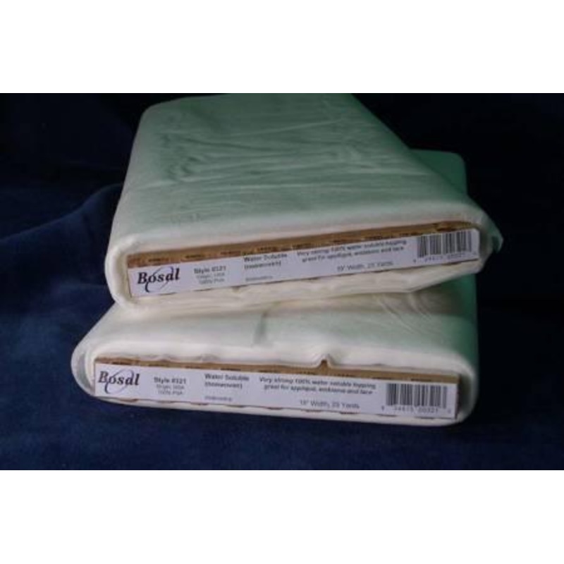 Bosal Wash-Away Plus Non-Woven Water Soluble Stabilizer 19″