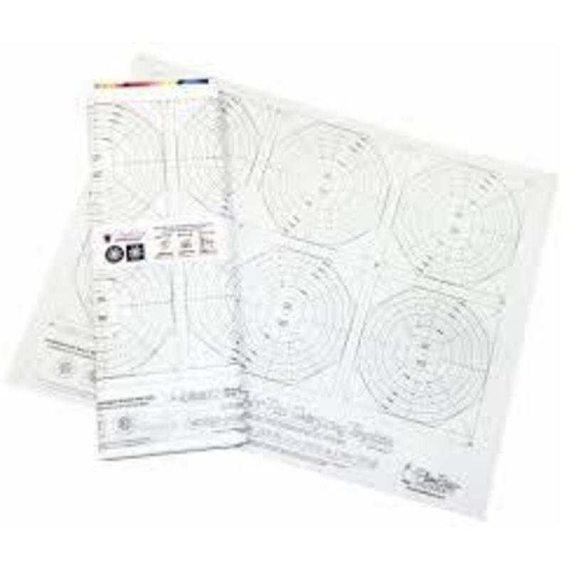 Folded Star Hot Pad Interfacing Template Panel