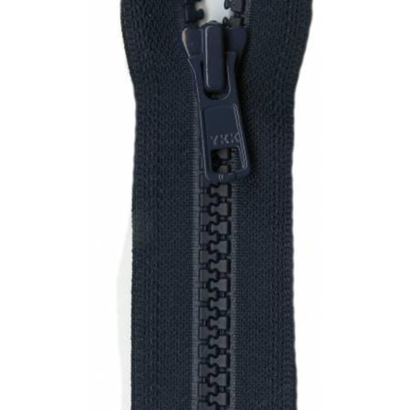 Vislon Closed Bottom Zipper 7″ Navy