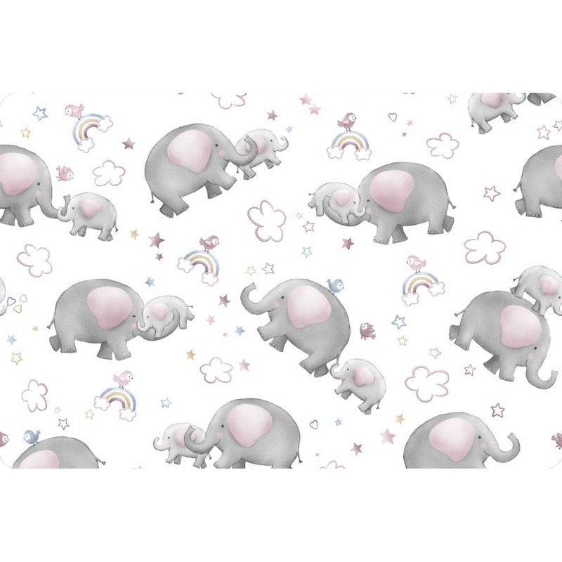 60″ Wide Cuddle Little Peanut Rosewater