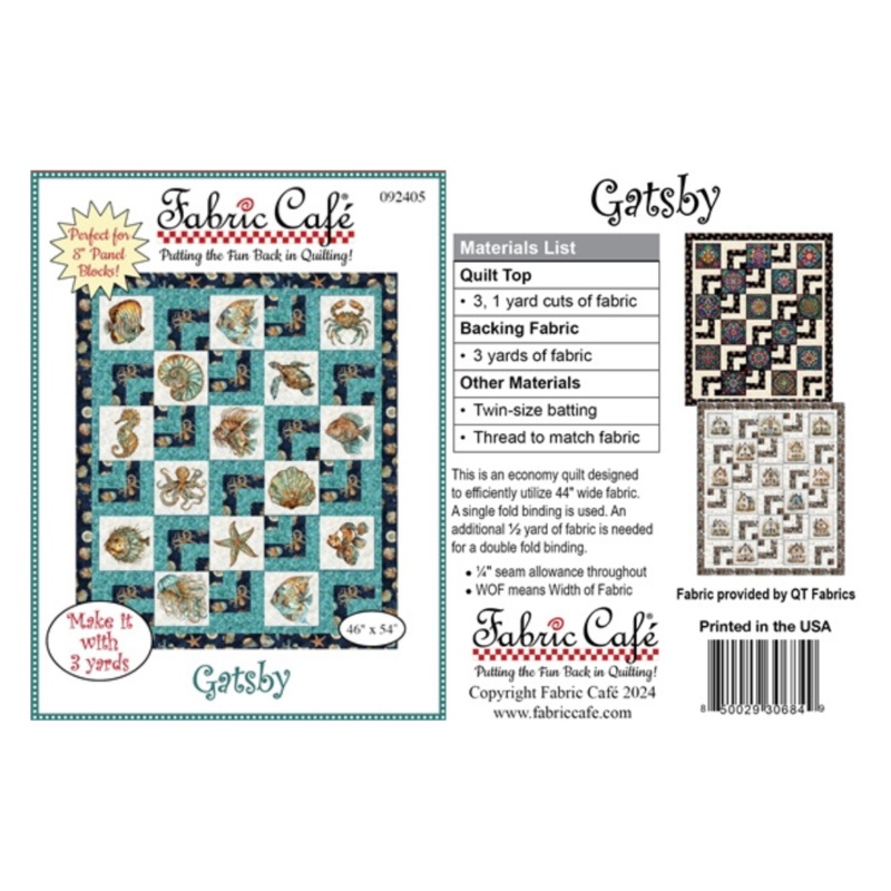 Gatsby 3-Yard Quilt Pattern