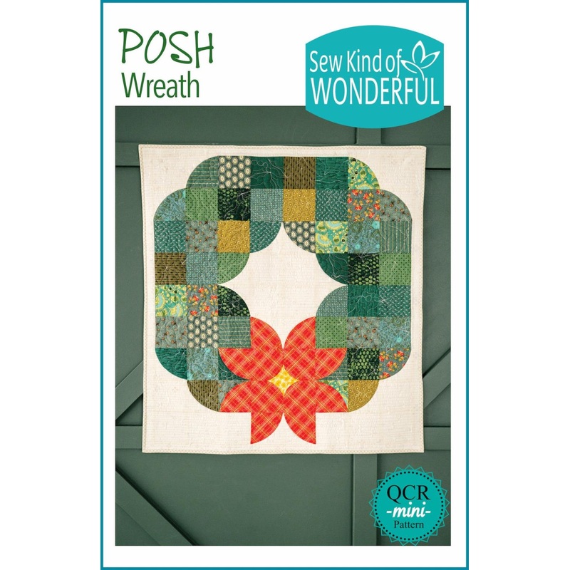 Posh Wreath Quilt Pattern