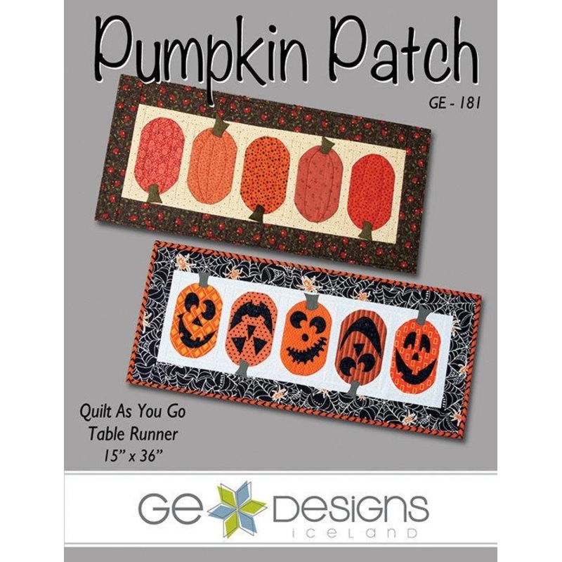 Pumpkin Patch Table Runner Pattern