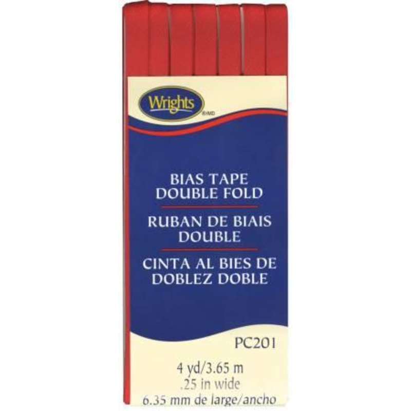 Double Fold Bias Tape Scarlet