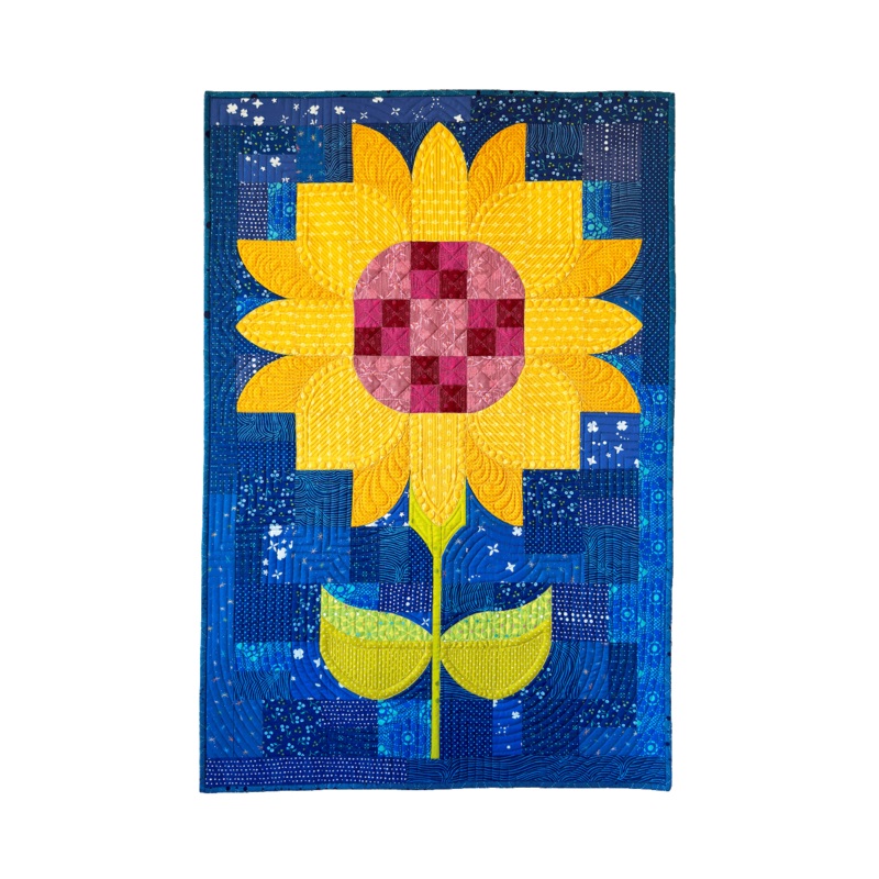 Posh Sunflower Quilt Pattern