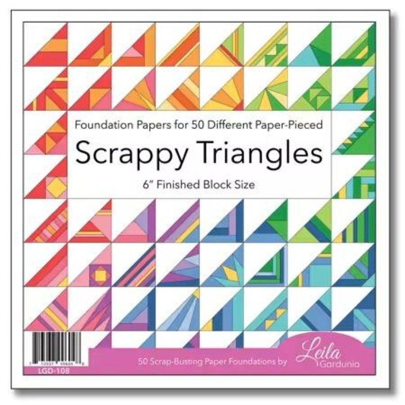 Scrappy Triangles Foundation Paper Piecing Pad