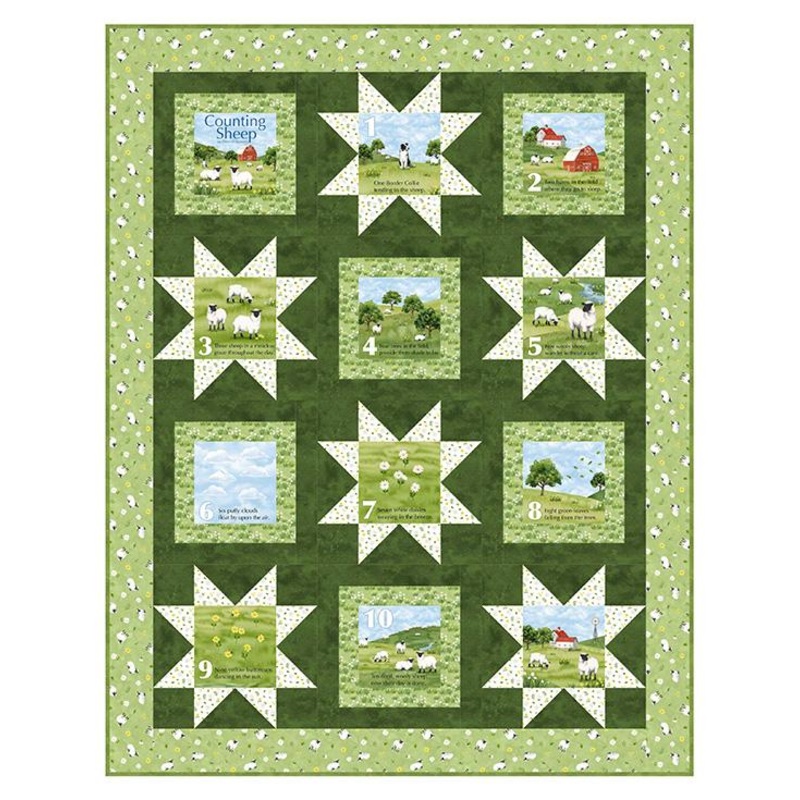 Ten Wooly Sheep Quilt Pattern